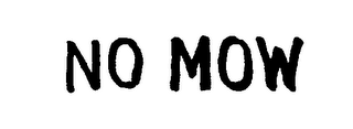 NO MOW logo