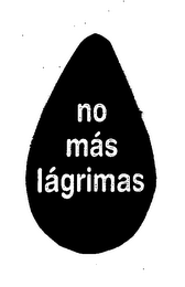 NO MÁS LÁGRIMAS logo