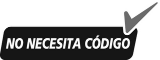 NO NECESITA CÓDIGO logo