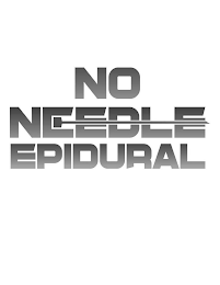 NO NEEDLE EPIDURAL logo