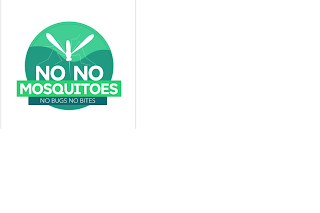NO NO MOSQUITOES NO BUGS NO BITES logo