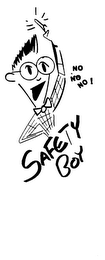 NO NO NO! SAFETY BOY logo