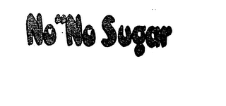 NO "NO SUGAR logo
