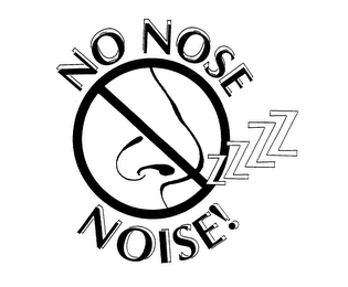 NO NOSE NOISE! ZZZZ logo