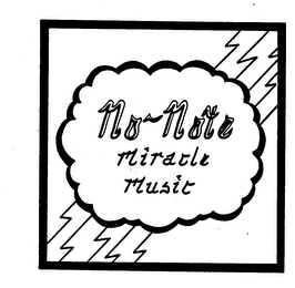NO-NOTE MIRACLE MUSIC logo