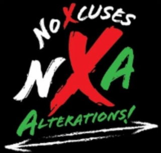NO NXCUSES NXA ALTERATIONS! logo