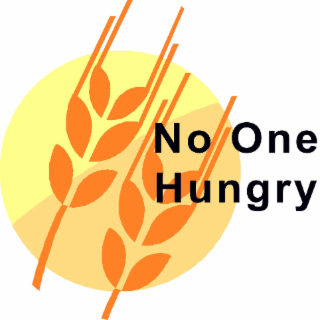 NO ONE HUNGRY logo