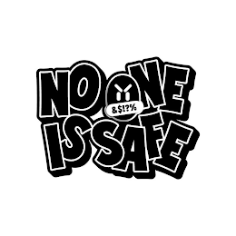 NO ONE IS SAFE &$!?% logo
