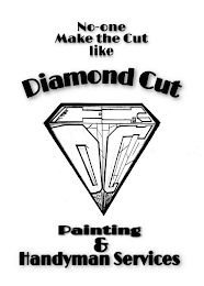 NO-ONE MAKE THE CUT LIKE DIAMOND CUT DC PAINTING & HANDYMAN SERVICES logo