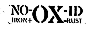 NO-OX-ID IRON RUST += logo