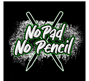 NO PAD NO PENCIL logo