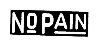 NO PAIN logo