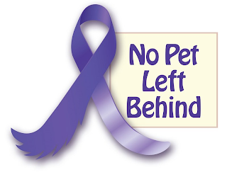 NO PET LEFT BEHIND logo