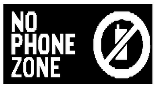 NO PHONE ZONE logo