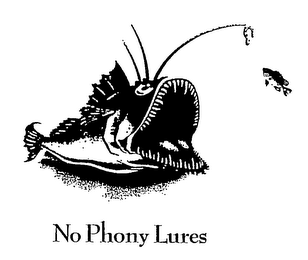 NO PHONY LURES logo