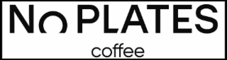 NO PLATES COFFEE logo