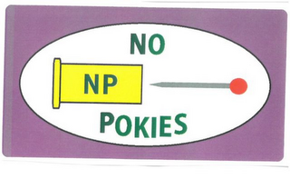 NO POKIES logo