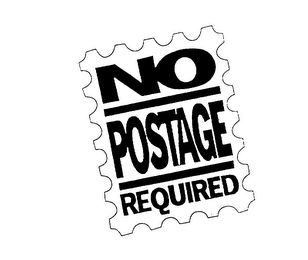 NO POSTAGE REQUIRED logo