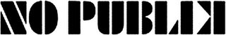 NO PUBLIK logo