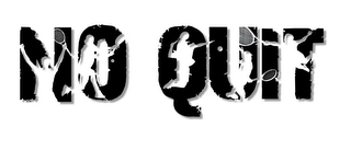 NO QUIT logo