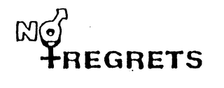 NO REGRETS logo