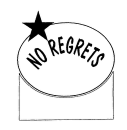 NO REGRETS logo