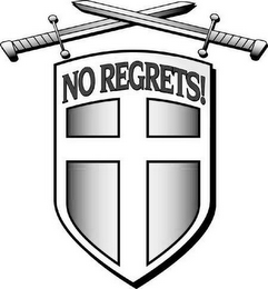NO REGRETS logo