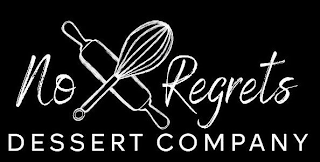 NO REGRETS DESSERT COMPANY logo