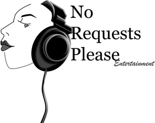 NO REQUESTS PLEASE logo