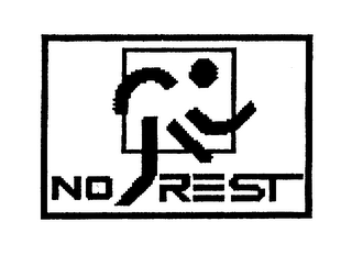 NO REST logo