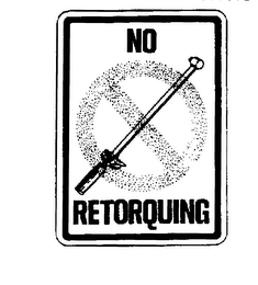 NO RETORQUING logo