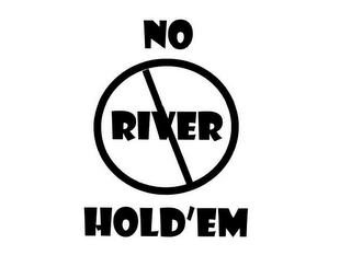 NO RIVER HOLD'EM logo