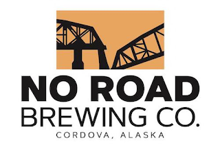 NO ROAD BREWING CO. CORDOVA, ALASKA logo