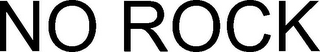 NO ROCK logo