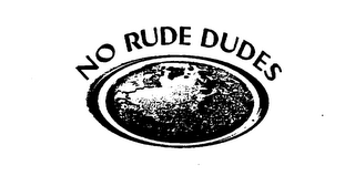 NO RUDE DUDES logo
