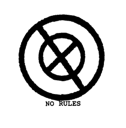NO RULES! logo