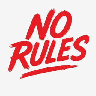 NO RULES logo