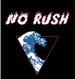 NO RUSH logo