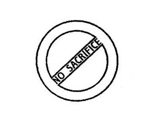 NO SACRIFICE logo