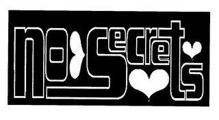 NO SECRETS logo