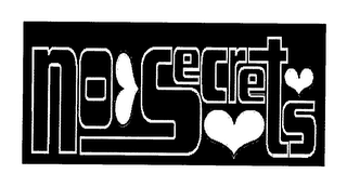 NO SECRETS logo