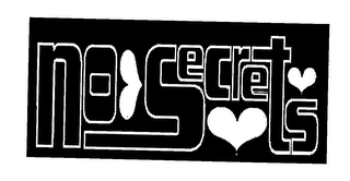 NO SECRETS logo