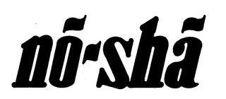 NO-SHA logo