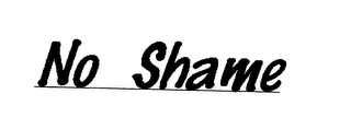 NO SHAME logo