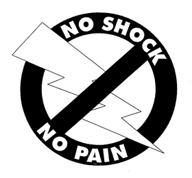 NO SHOCK NO PAIN logo
