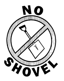 NO SHOVEL logo