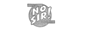 NO SIR! ANIMAL DEODORANT logo