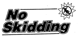 NO SKIDDING logo