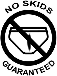 NO SKIDS GUARANTEED logo