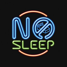 NO SLEEP logo